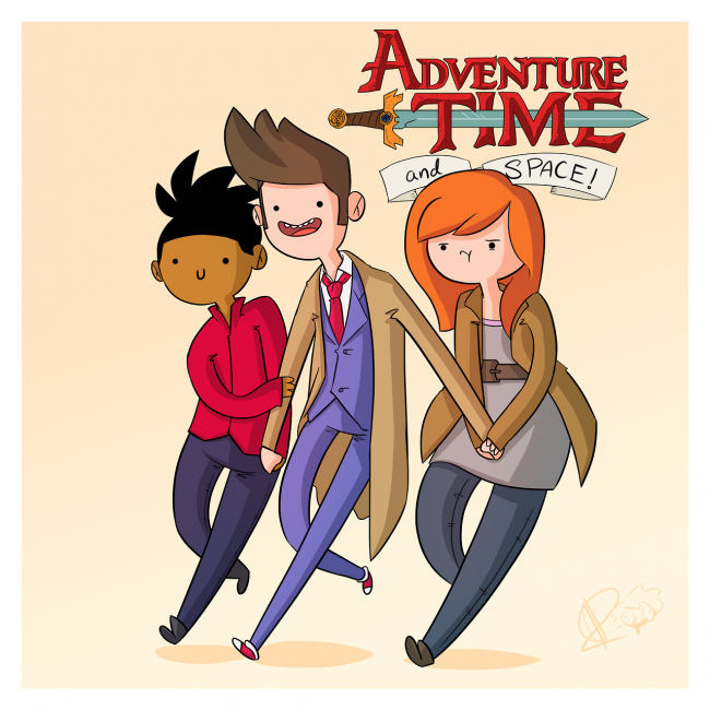 adventure time doctor who