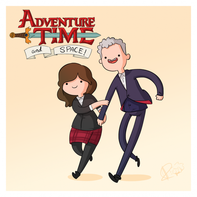 adventure time doctor who