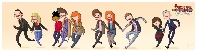 adventure time doctor who