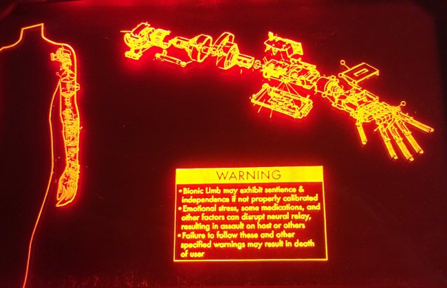 Sci-Fi Danger Awareness Art