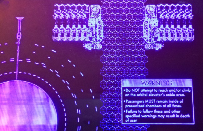 Sci-Fi Danger Awareness Art