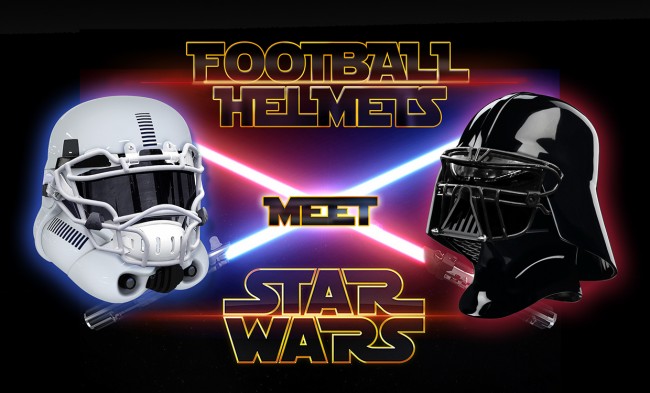 star wars football helmets