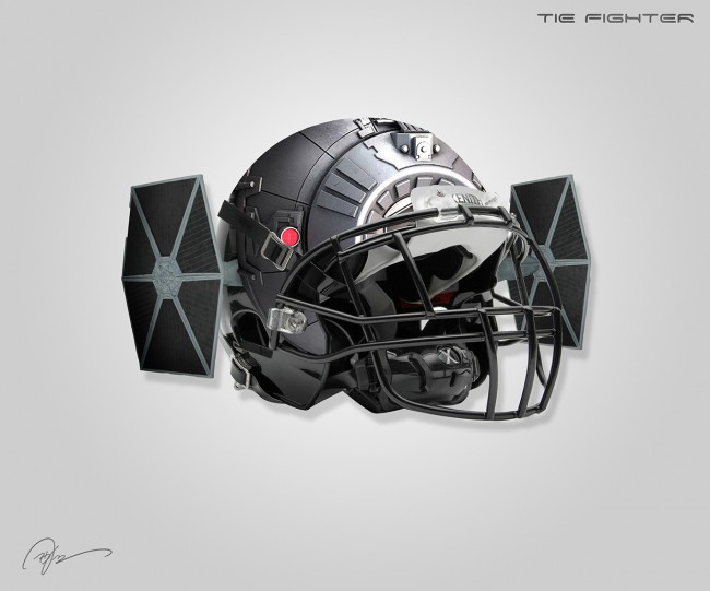 star wars football helmets
