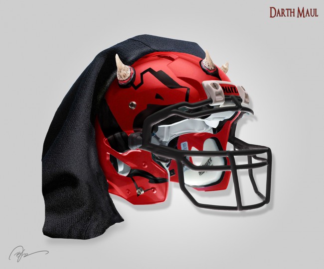 star wars football helmets