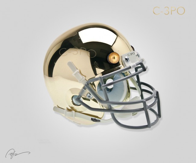 star wars football helmets