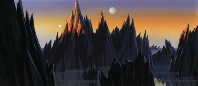 forbidden planet concept art