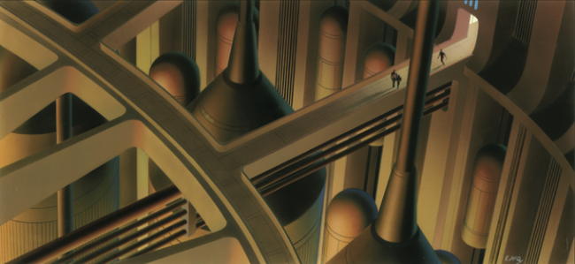 forbidden planet concept art