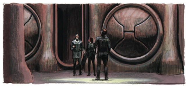 forbidden planet concept art