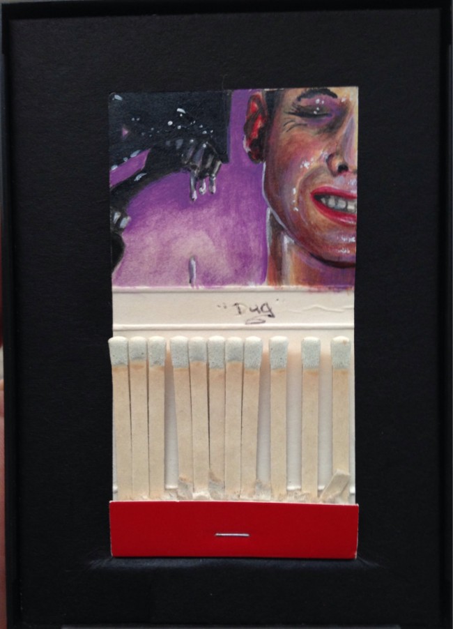 Geeky Matchbook Paintings