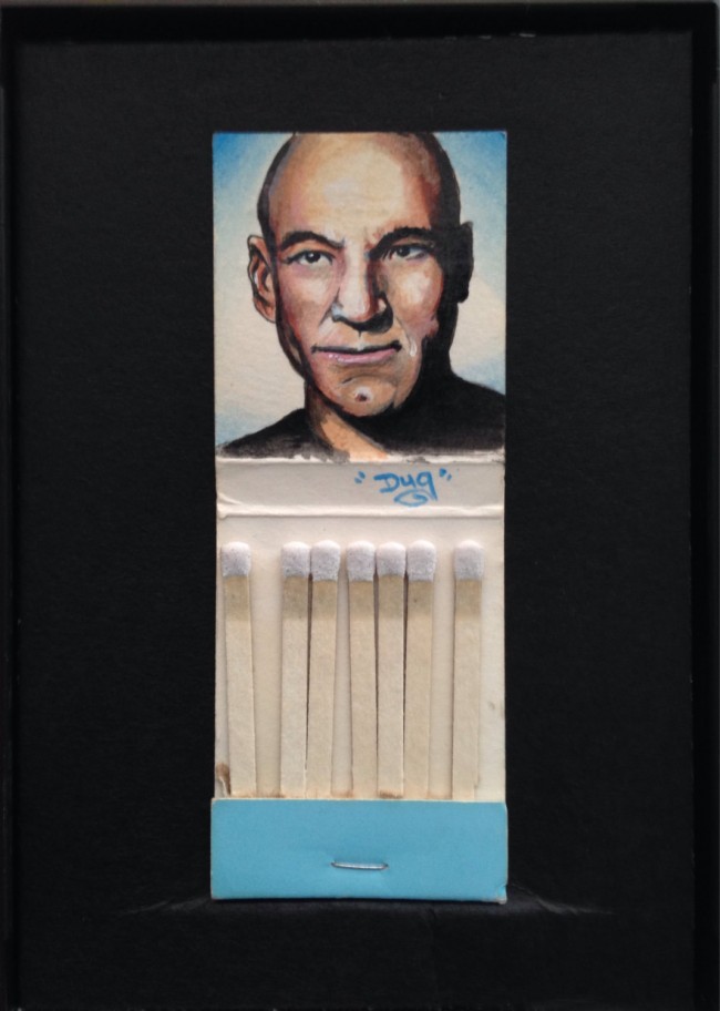 Geeky Matchbook Paintings