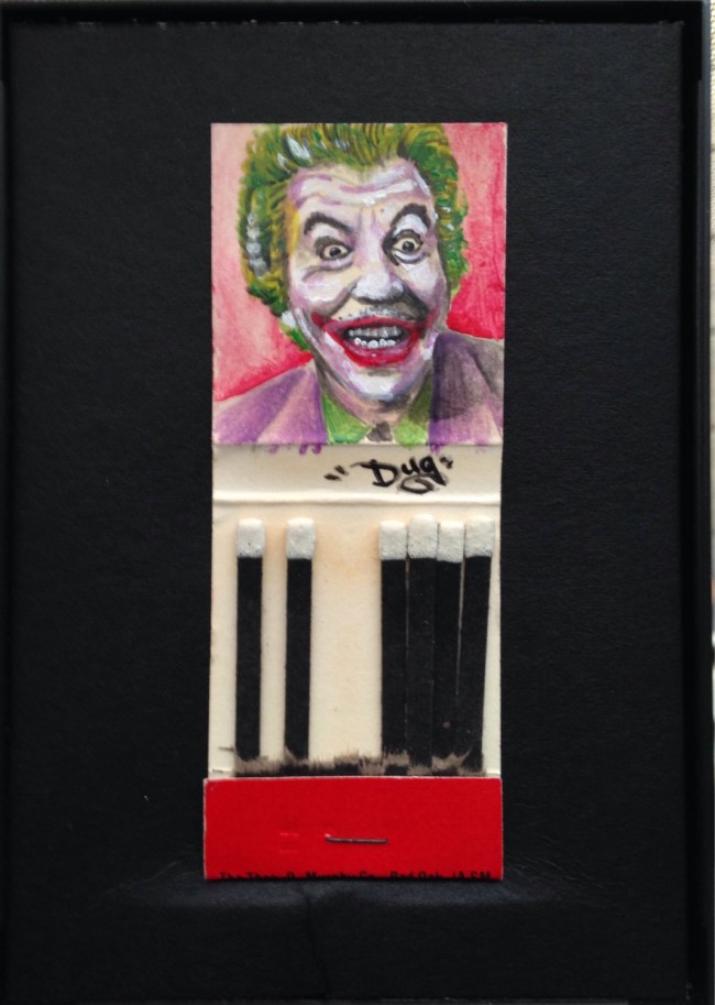 Geeky Matchbook Paintings