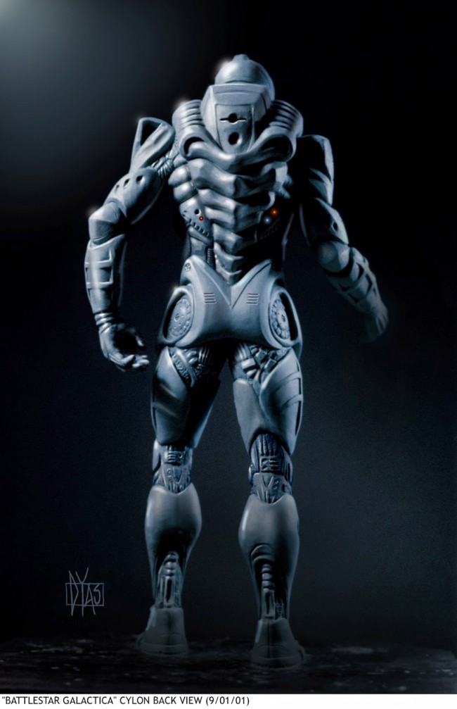 battlestar galactica concept art