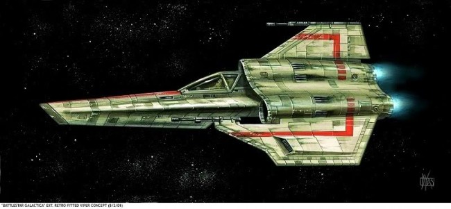 battlestar galactica concept art