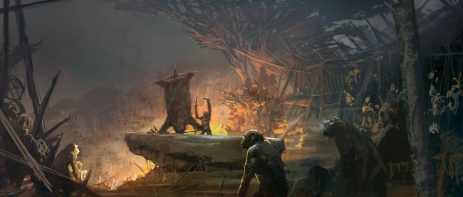 dawn of the planet of the apes