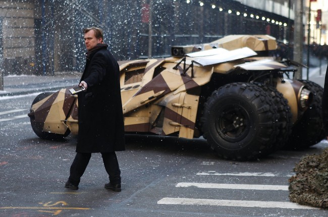 dark knight behind the scenes