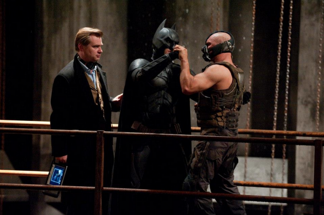dark knight behind the scenes