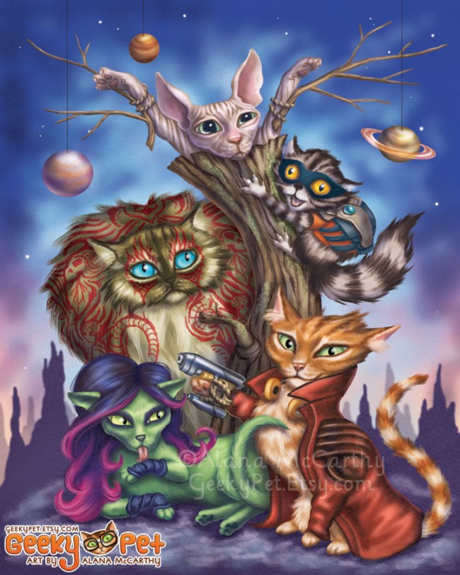 Sci Fi Cats