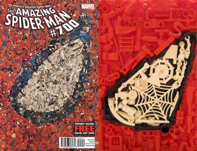 Lego Comic Book Cover