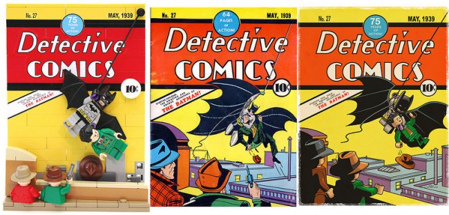 Lego Comic Book Cover