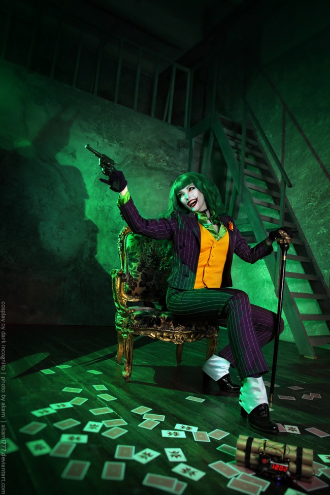 female joker cosplay