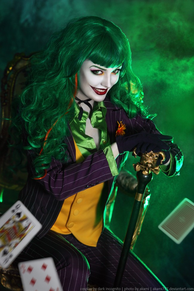 female joker cosplay