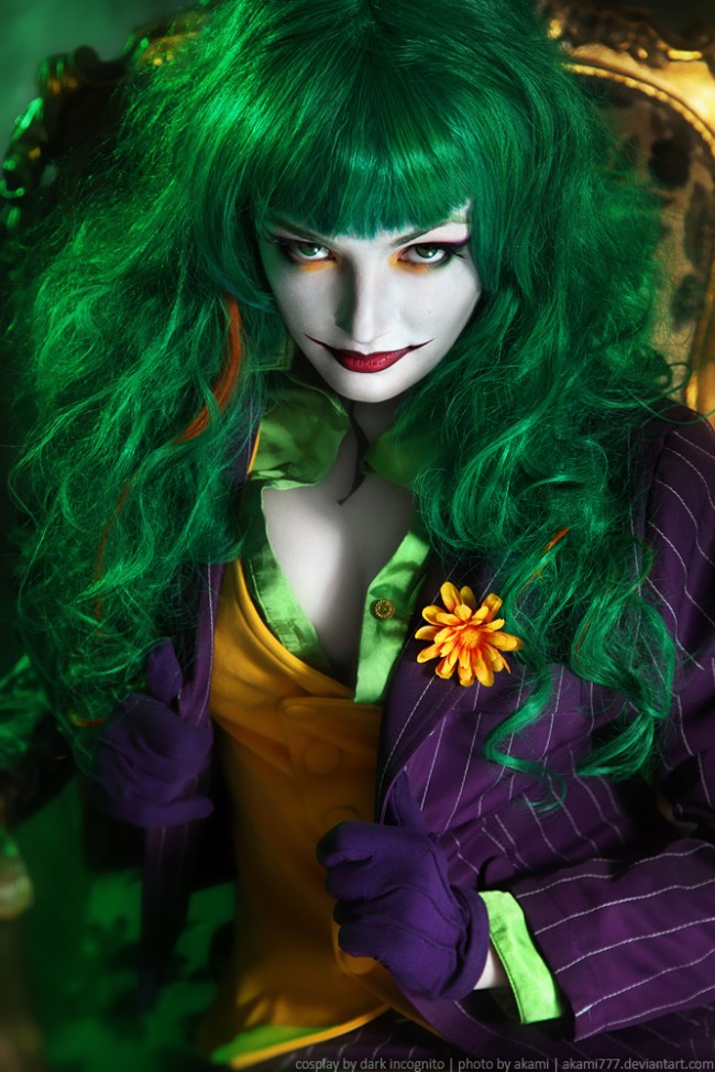 female joker cosplay