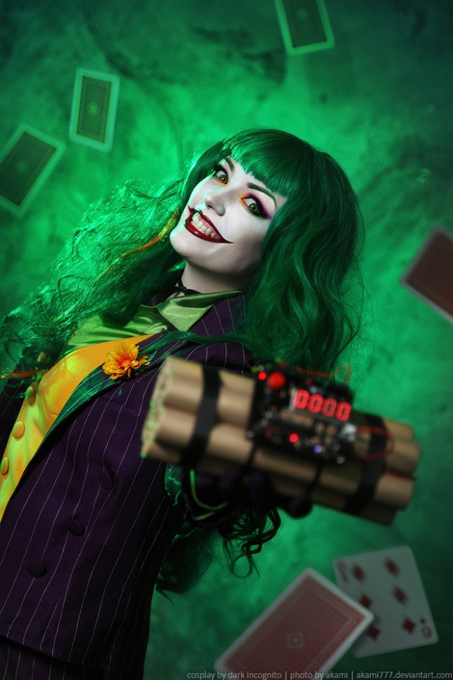female joker cosplay