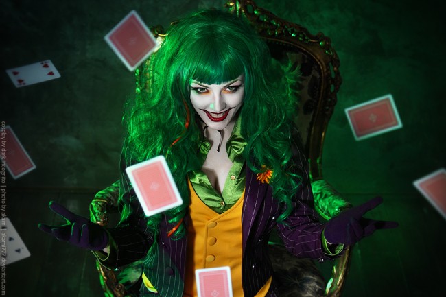 female joker cosplay