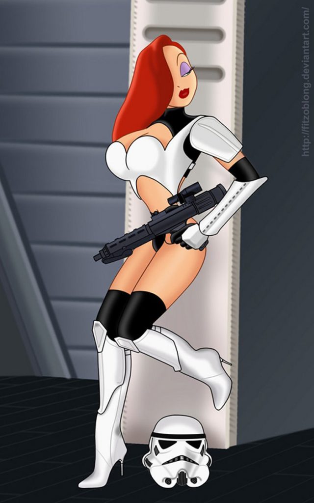 Jessica Rabbit Star Wars Tron