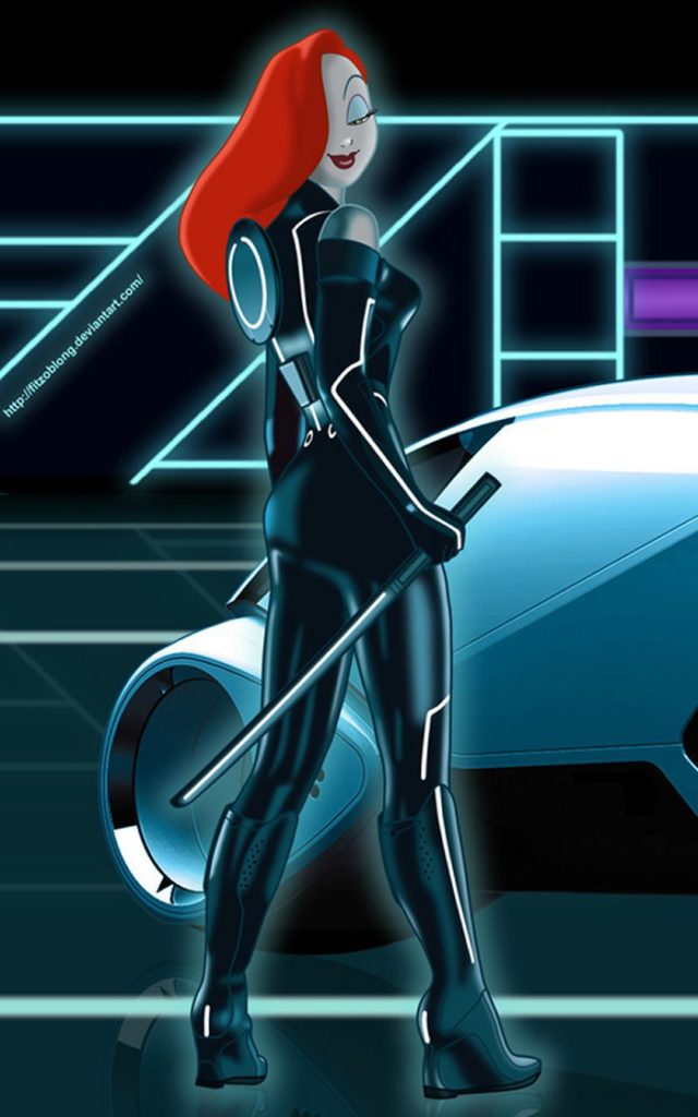 Jessica Rabbit Star Wars Tron