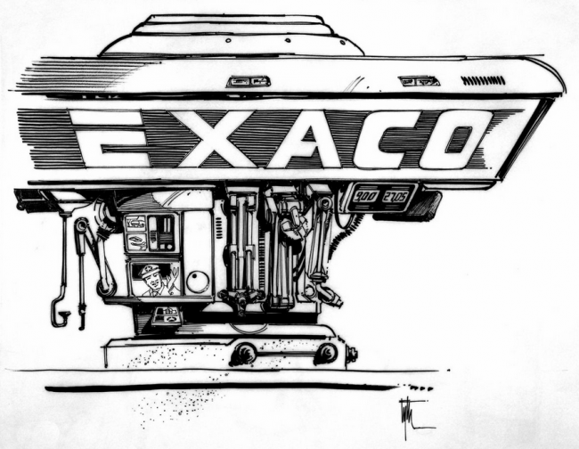 back to the future 2 concept art 10