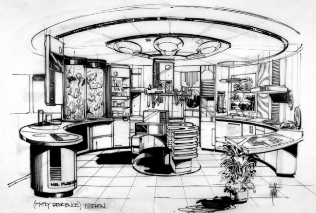 back to the future 2 concept art 11