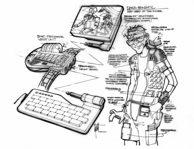 back to the future 2 concept art 6