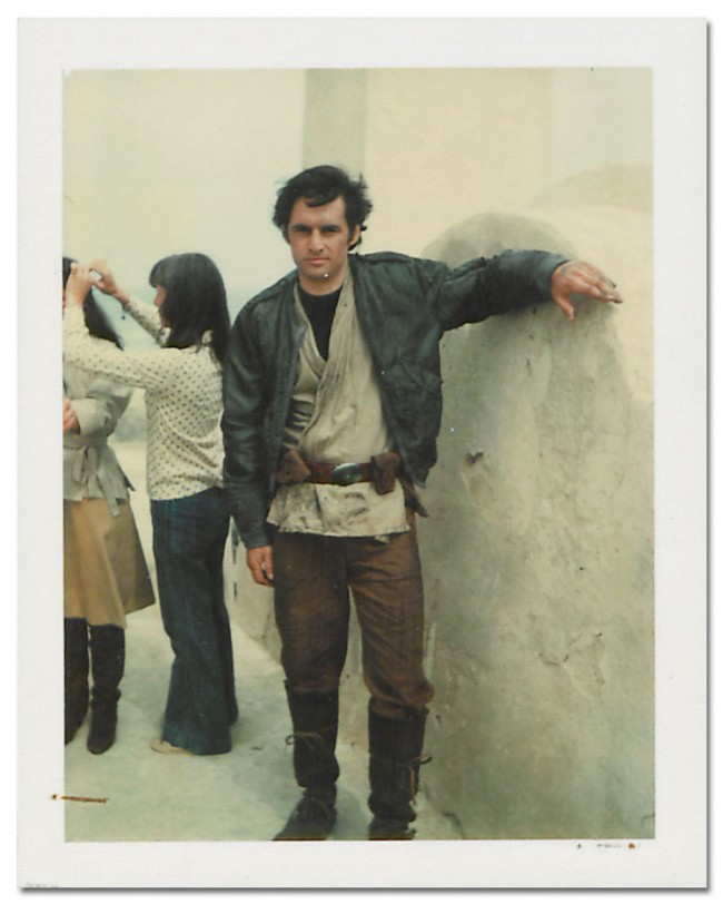 candid star wars polaroid pics
