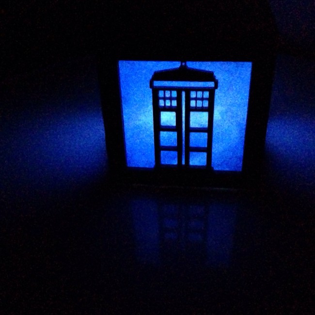 sci fi light box