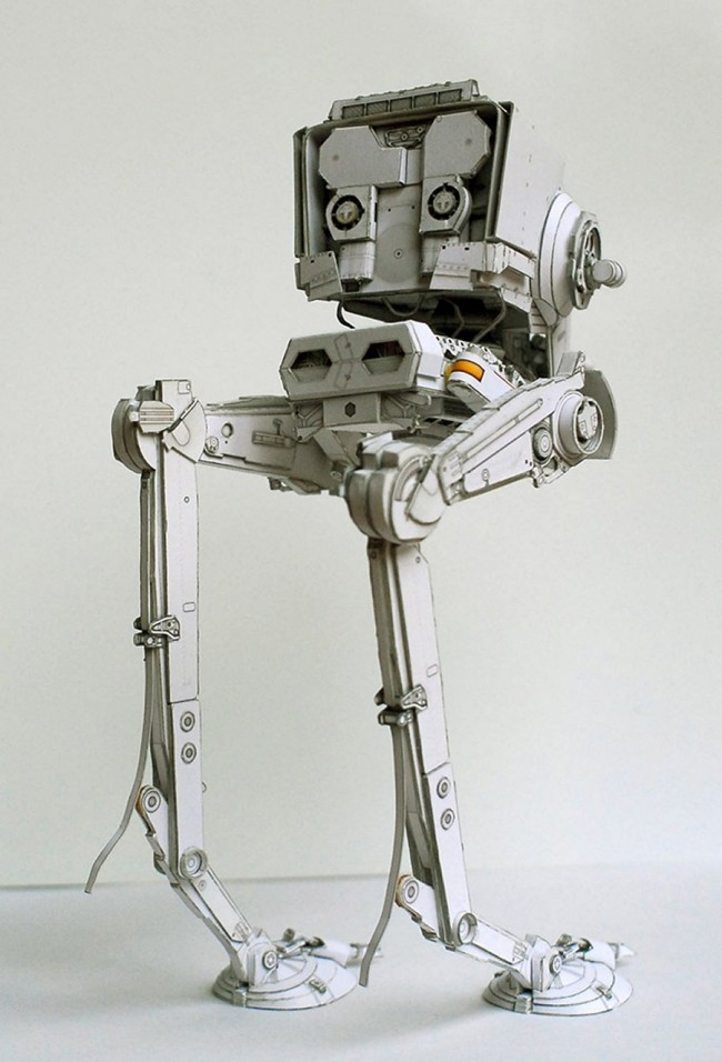 sci fi ship papercraft
