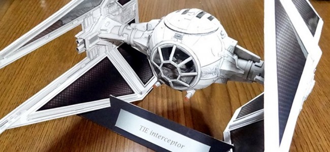 sci fi ship papercraft