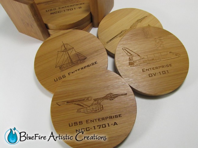 star trek coasters