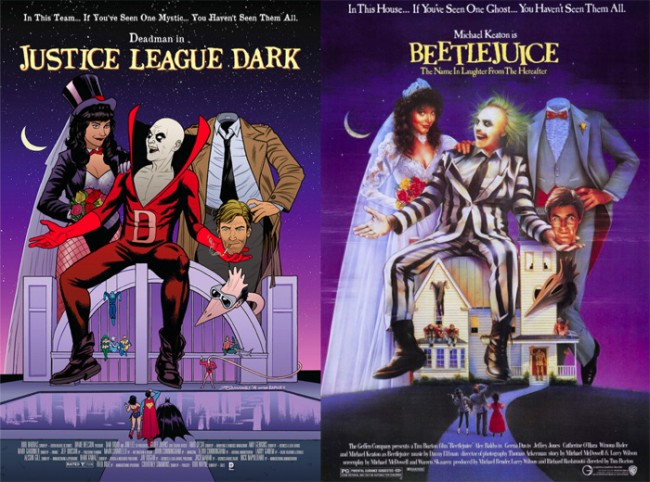 DC variant movie posters