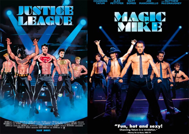 DC variant movie posters