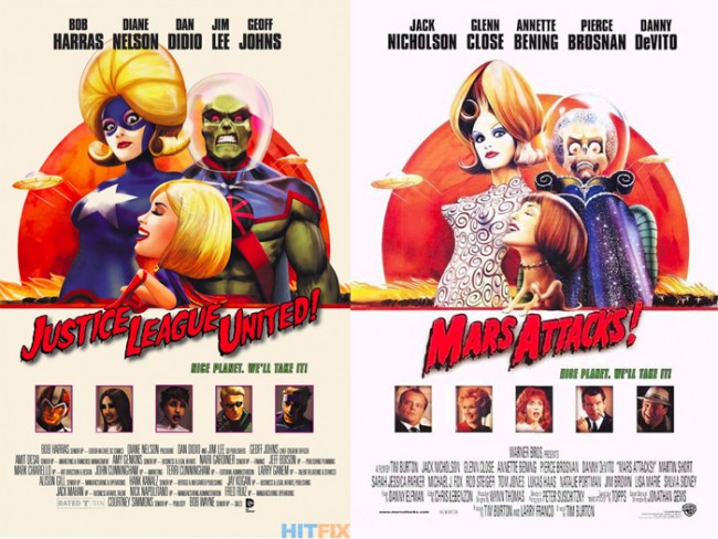 DC variant movie posters