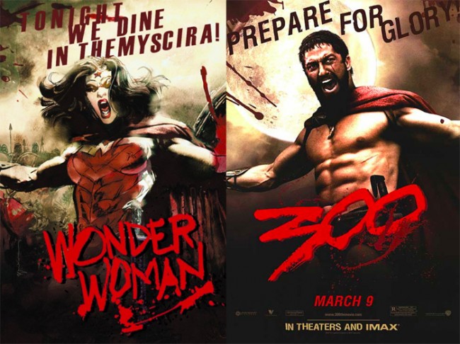 DC variant movie posters