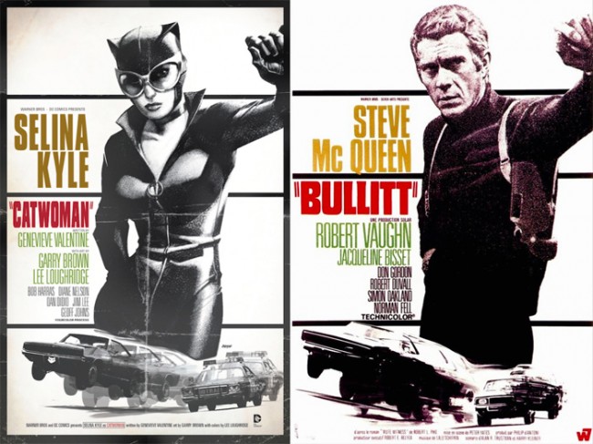 DC variant movie posters