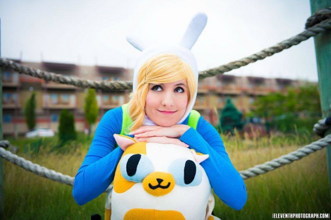 fionna and cake cosplay