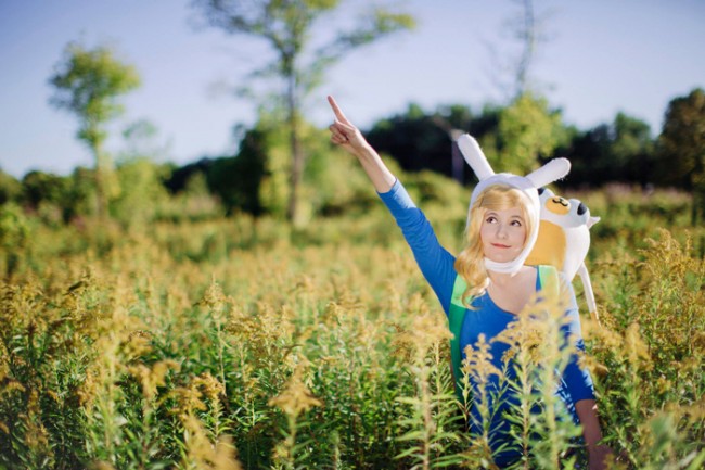 fionna and cake cosplay