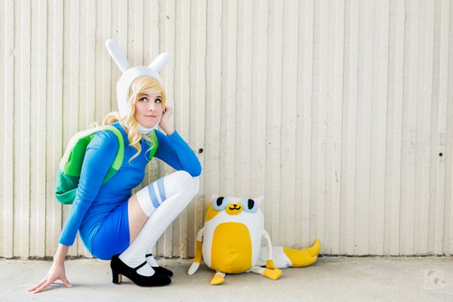 fionna and cake cosplay