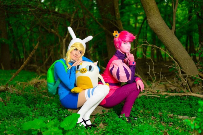 fionna and cake cosplay