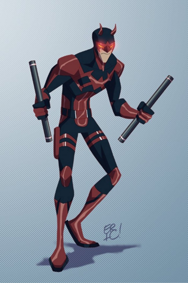 spider bat man