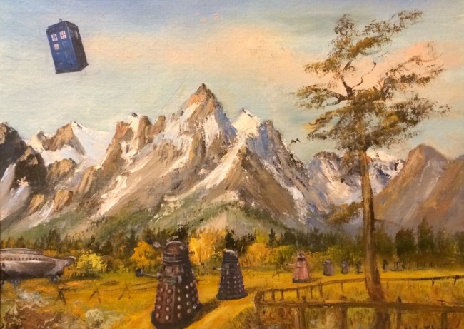 thrift store art