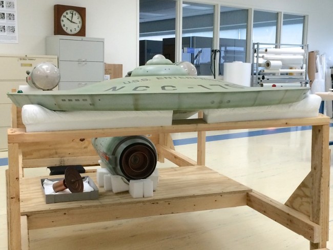 uss enterpise in space dock